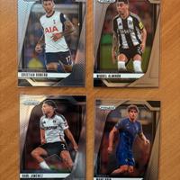 Lotto 4 carte Panini Prizm Premier League 2024/25