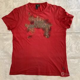 Maglia T-Shirt Just Cavalli con stampa sul petto