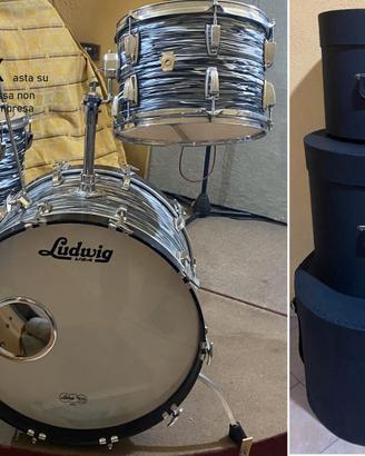 Batteria Ludwig Fab Four Black Oyster Pearl USA