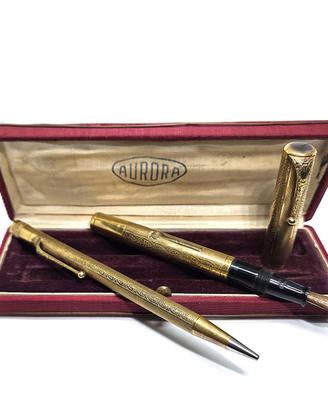 AURORA SET COMPLETO STILOGRAFICA + PORTAMINE