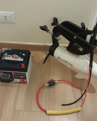 Motore elettrico barca da 62lbs con batteria Fe-Li