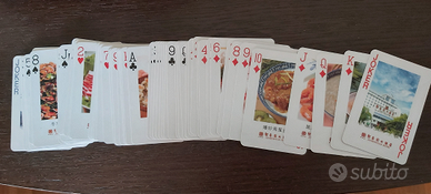 Mazzo di carte cinesi nuove