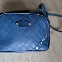 IL MOZZO - borsetta elegante in pelle blu