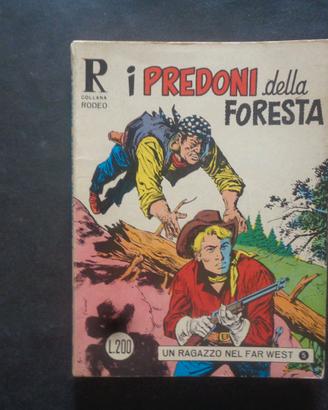 UN RAGAZZO NEL FAR WEST collana RODEO n. 5 F4]