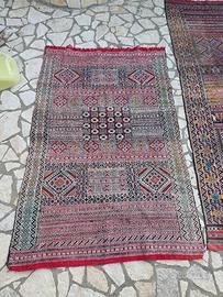 Tappeto Kilim Berbero Zanafi Marocco 210x130, lana