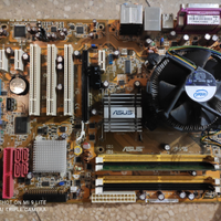 Scheda madre con CPU e ram