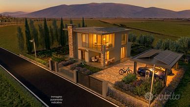 Terratetto Unifamiliare, Via Collemancio, Cannara