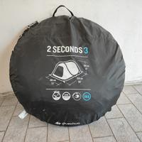 Tenda da campeggio 2SECONDS 3 FRESH&BLACK