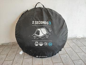 Tenda da campeggio 2SECONDS 3 FRESH&BLACK