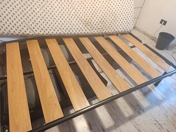 letto 1 piazza e mezza con materasso 