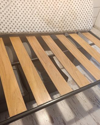 letto 1 piazza e mezza con materasso 