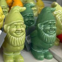mini gnomi in ceramica