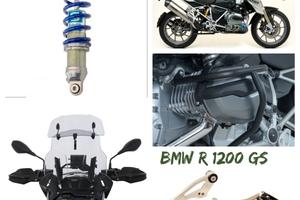 Bmw R 1200 Gs scarico centralina valigie pedane