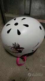 Casco per bicicletta e pattini da bambina