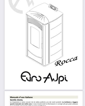 Stufa pellet Euro Alpi Rocca