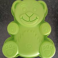 stampo a forma di orsetto in silicone per torte