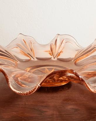 Piatto vetro 1930 con expertise 