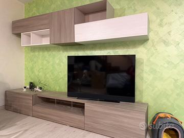 Parete attrezzata salotto