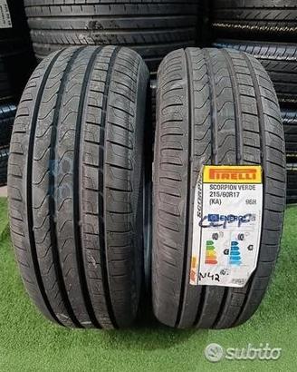 2 gomme 215 60 17 PIRELLI NUOVE 100% RIFN42