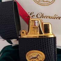 Accendino a gas "Le Chevalier " custodia originale