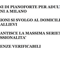 Docente e tutor pianoforte