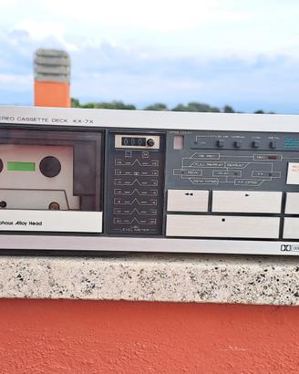 Kenwood KX-7X piastra a cassette stereo vintage