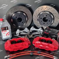 Kit Impianto Frenante 305 Pinze Brembo 4 Pompanti 