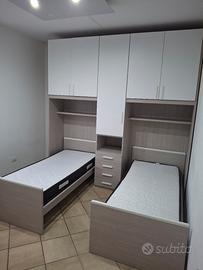 Cameretta bambini due letti  