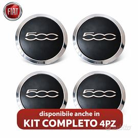 KIT 4x Coprimozzi Fiat 500 e 500 L - NUOVO