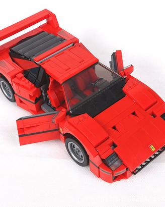 Set mattoncini Auto da corsa Ferrari F40