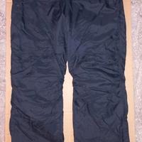 Pantaloni Da Neve Sci Unisex Taglia 46 - 48 Neri N