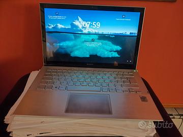 Portatile Sony vaio touchscreen