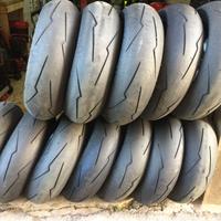 Gomme moto in mescola nuove e usate