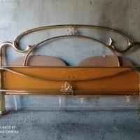 letto in ottone