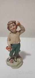 Statuina ceramica di Capodimonte Vintage