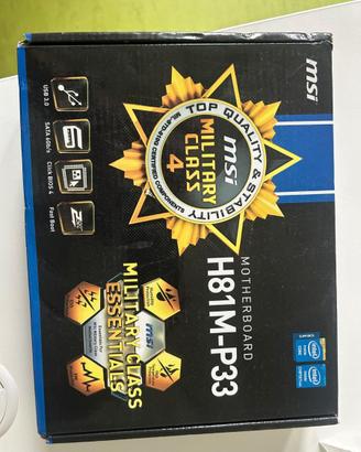 Scheda madre MSI H81M-P33