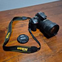 Nikon 3500 con 18-105