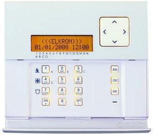 CONTROLLO CENTRALE ALLARME ELKRON KP500D/N