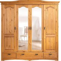 armadio in pino massiccio 4 ante scorrevoli