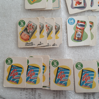 Lotto 124 figurine anni 70 prodotte dalla Modiano