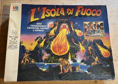 Gioco da Tavolo L'Isola di Fuoco MB vintage - Collezionismo In vendita a  Reggio Emilia