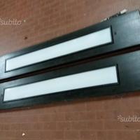 2pz mensole legno noce wenghe