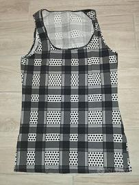 Canottiera Tezenis con stelle e strisce, taglia L