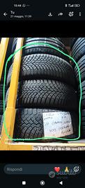 4 gomme invernali usate  per auto elettriche 