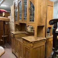 Credenza liberty in noce