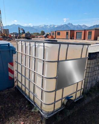 Cisterna Cubo 1000 litri  per Acqua