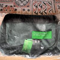 Borsa United Colors of Benetton verde/nera – nuova
