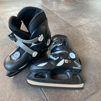 Pattini da ghiaccio taglia 32-34