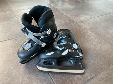 Pattini da ghiaccio taglia 32-34