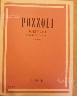 Pozzoli solfeggi parlati e cantati 1 corso